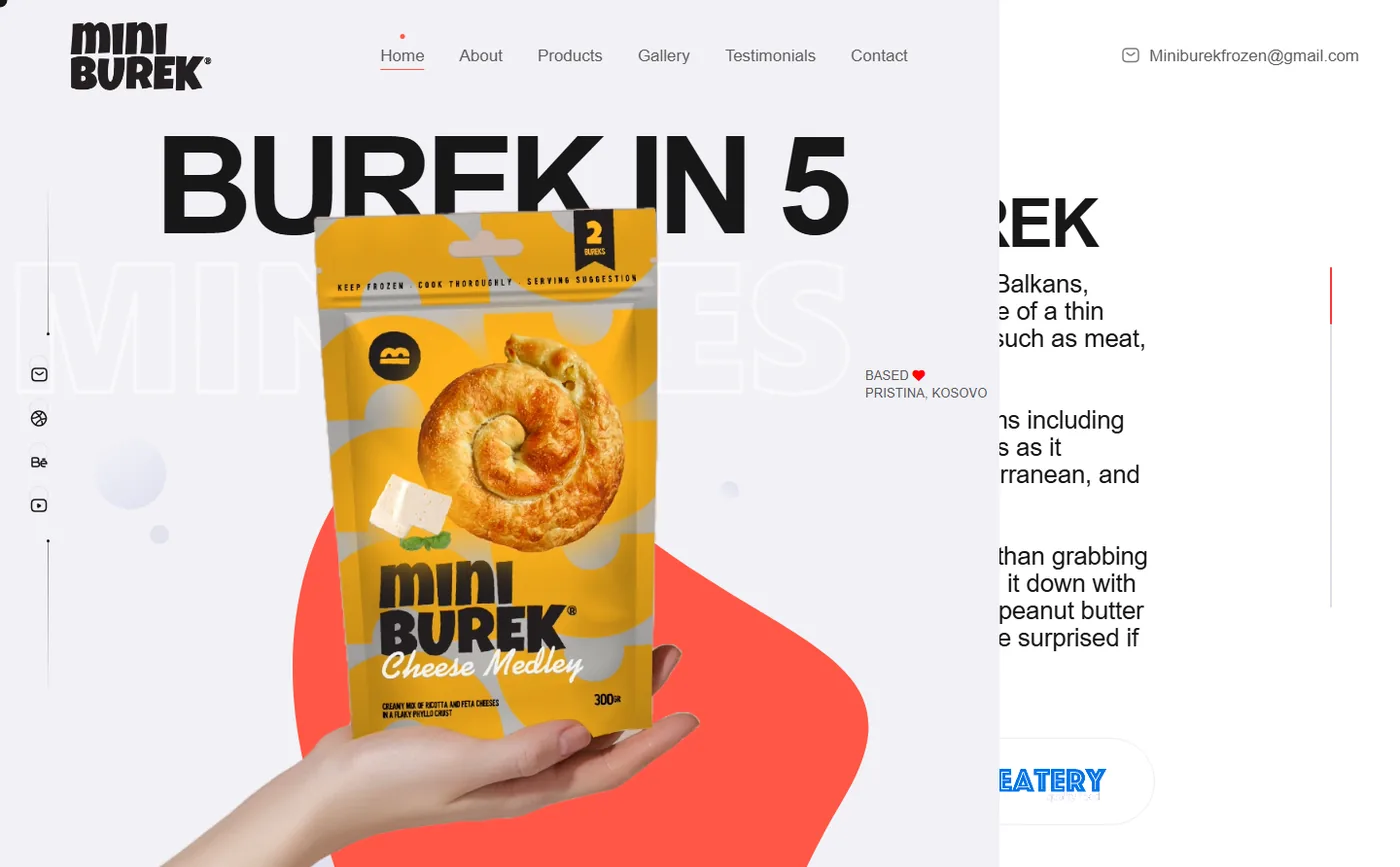 Miniburek website
