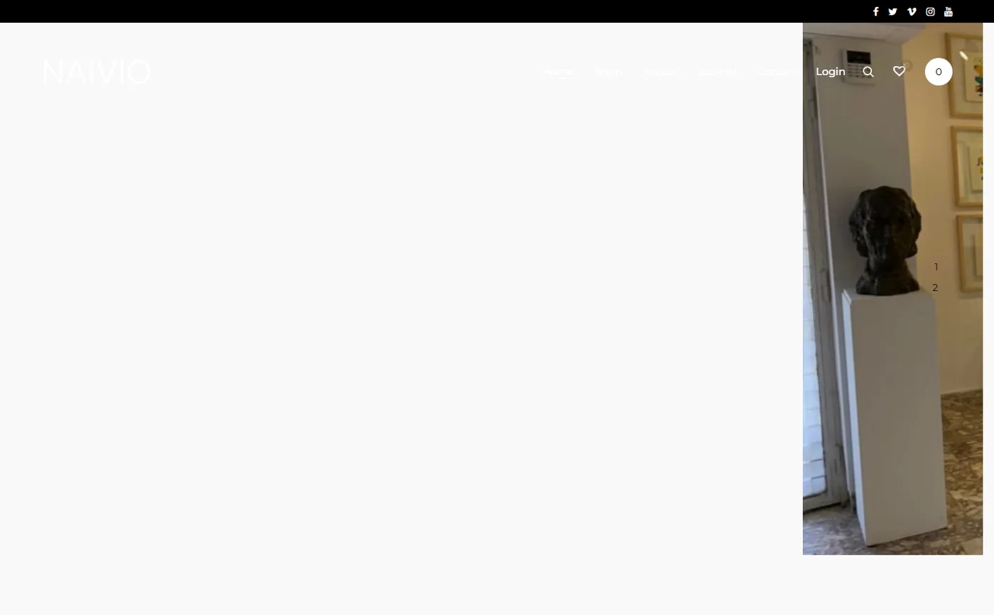 Naivio website